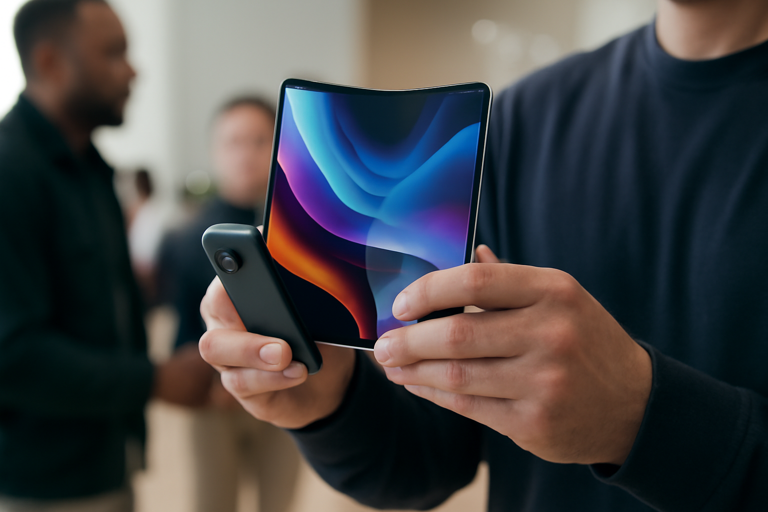 折りたたみiPhone発表、開いたら最薄自慢て誰得やねん