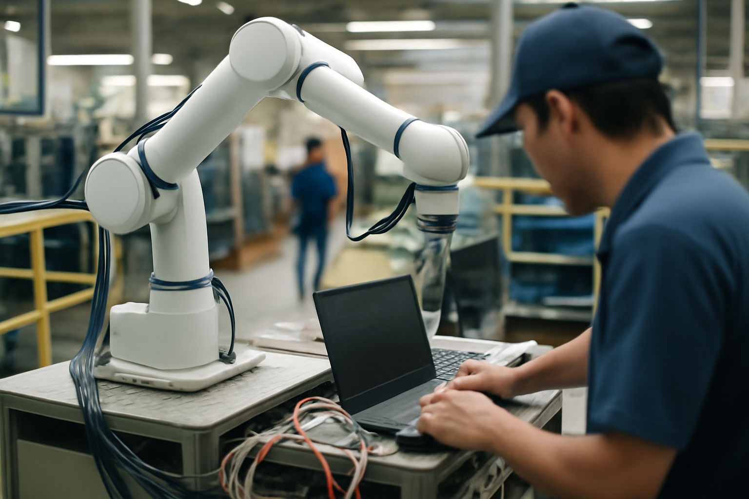 工場向けロボット制御サービスAI進化、結局誰が配線やるんやろな