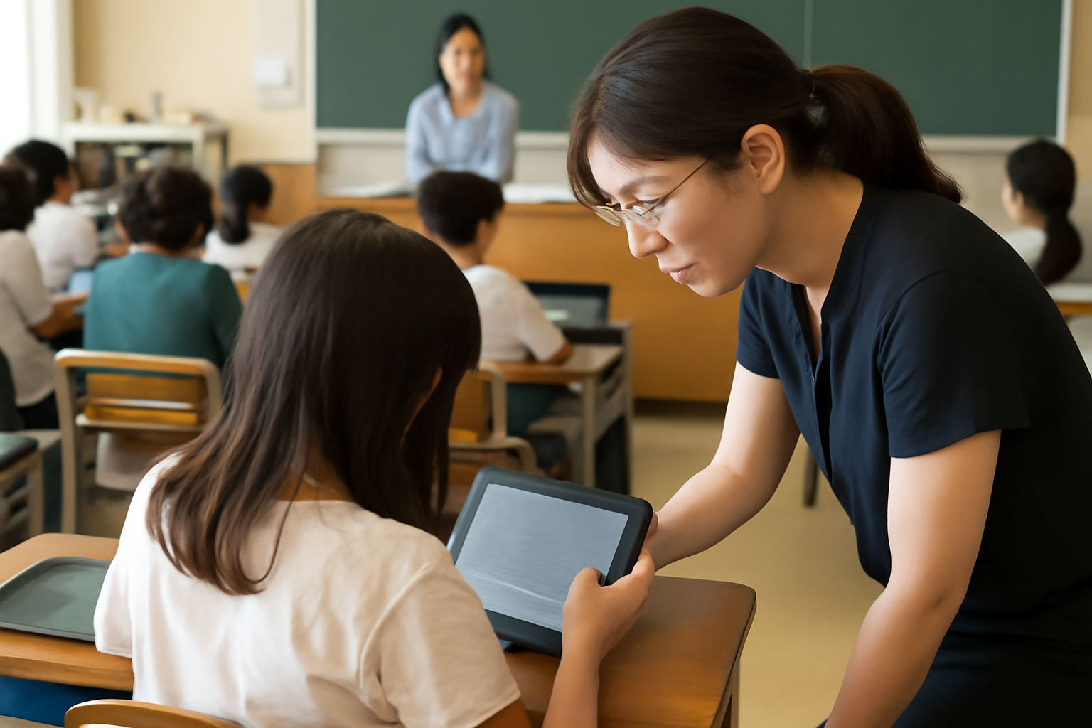 学校向け生成AIサービス継続導入、小中の現場はAI漬けやん