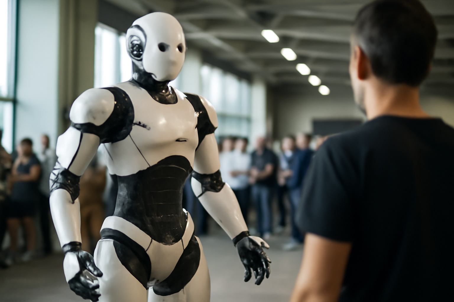 ロボット開発企業の新型、全身AI制御で現場は指先まで筋トレかよ