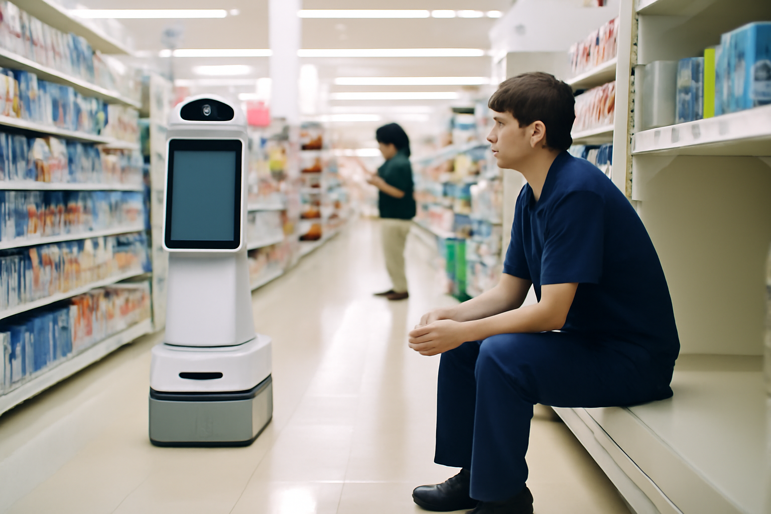 ウエルシアの品切れチェック、ロボット任せた結果…店員ヒマになるかよ