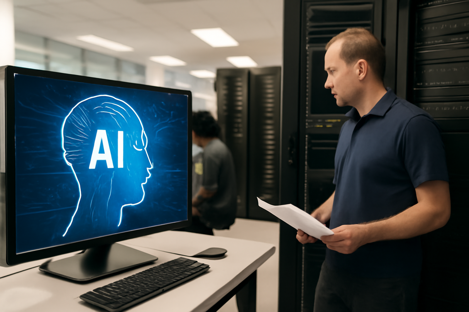 IT流通大手のAI導入加速、現場の手順書どこ行った？