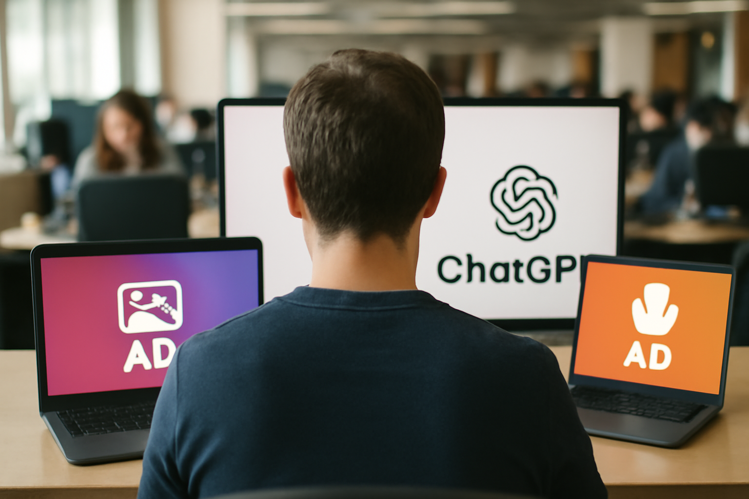 ChatGPT広告で競合AI締め出し、ガチの縄張り争いきたー