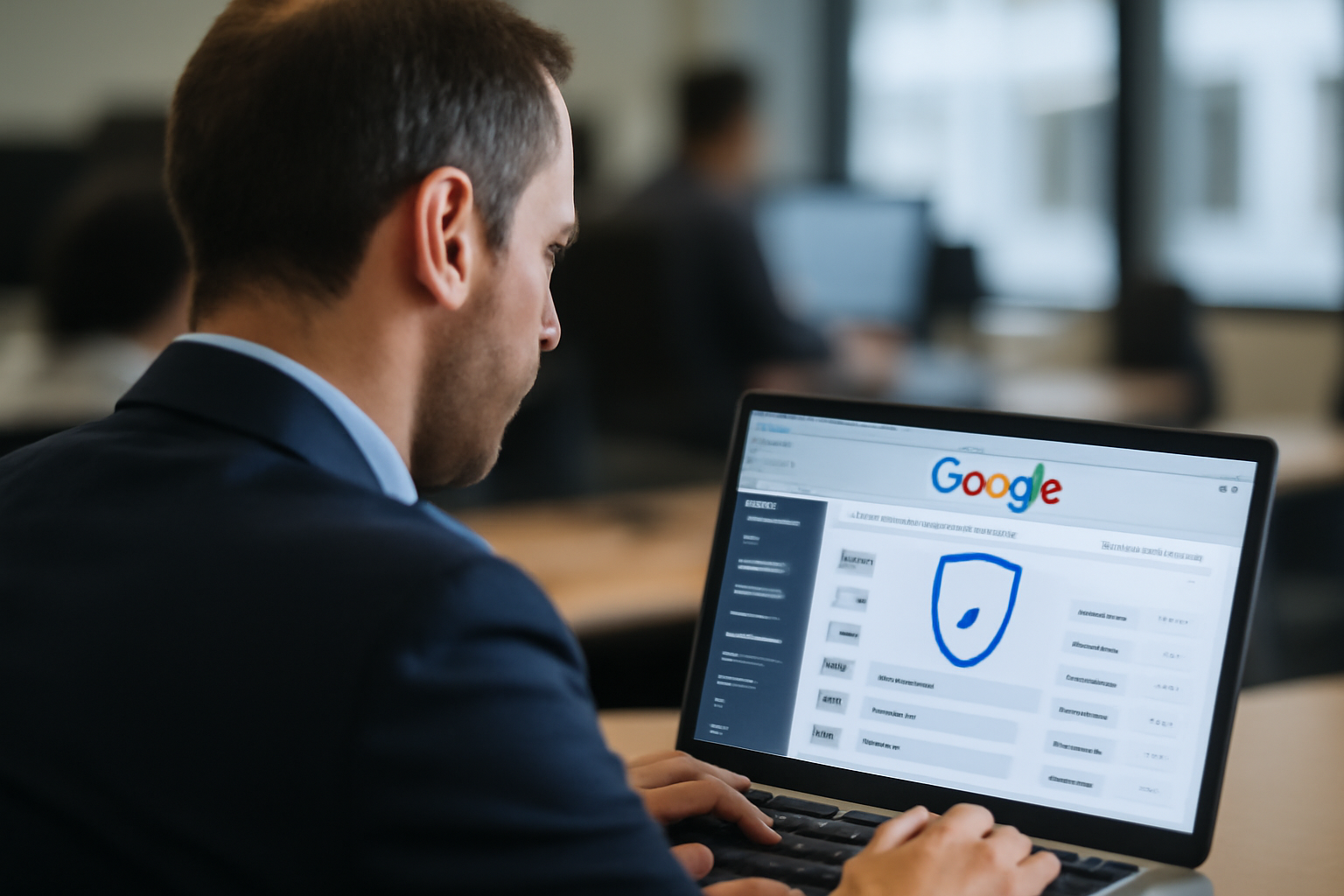 Google広告の認証申請がアカウント内で完結、担当者また1タブ増えたな