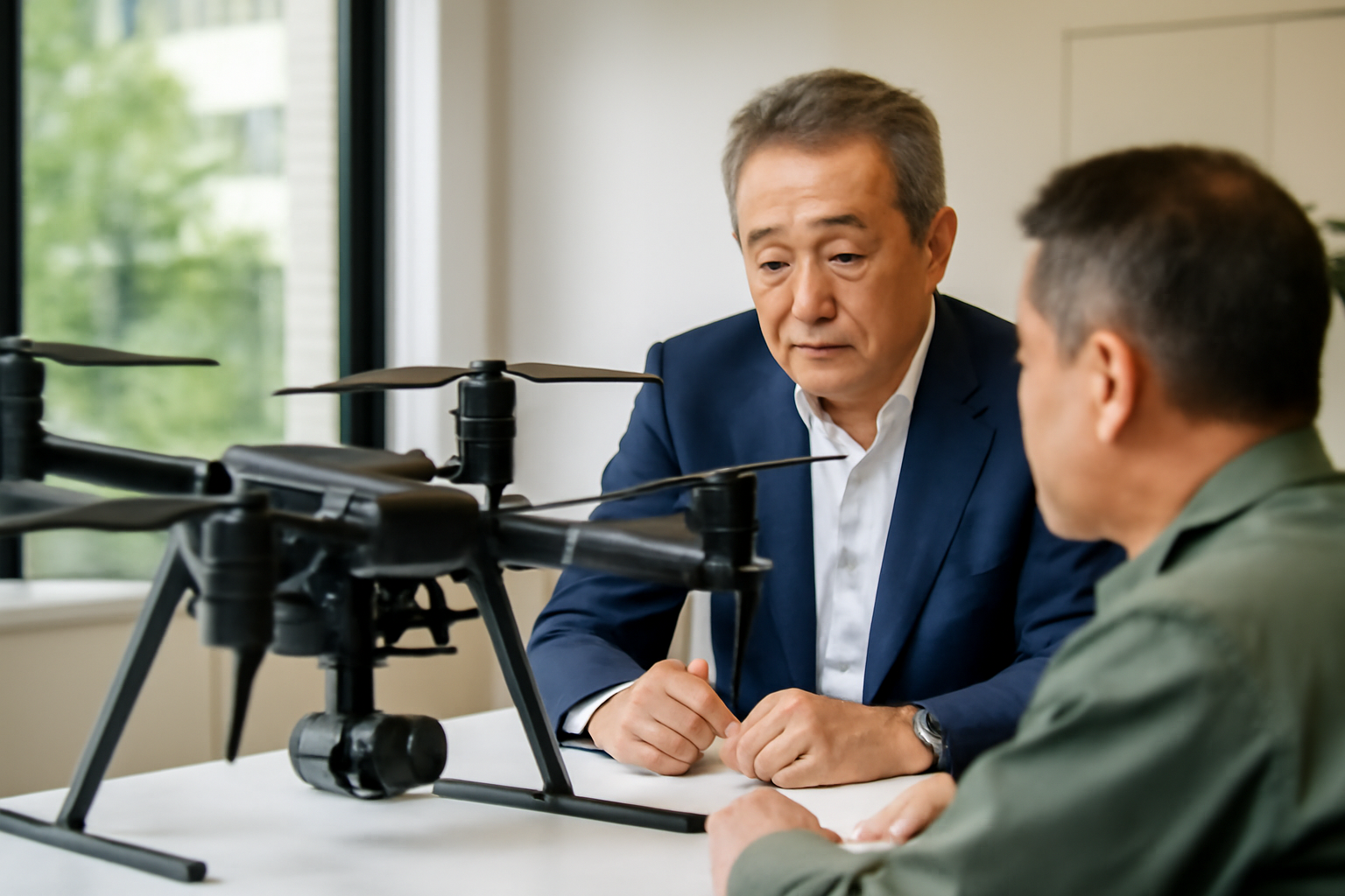 民間ドローン会社が防衛省案件参入、連休中に社長自宅直撃て粘り強すぎ