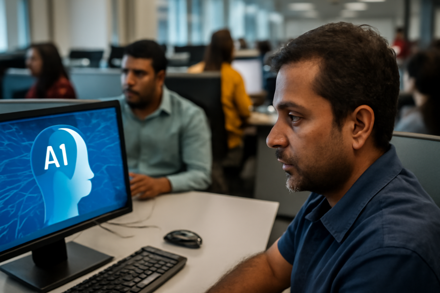 インドITのAI採用計画、年次目標ドロンて何事やねん