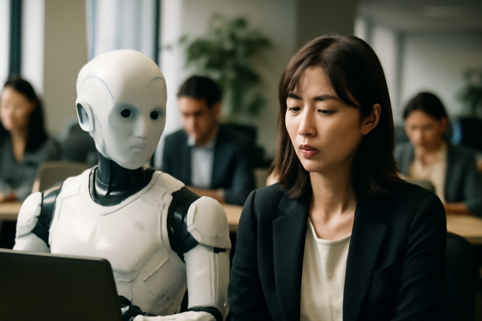 AIが働く組織って…人事部、君も2週間でAIに？