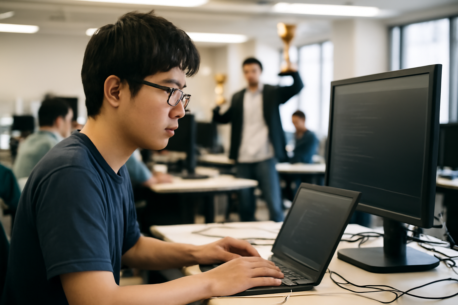 情報危機管理コン優勝組、AI対応なのに賞ふたつ取ってて草