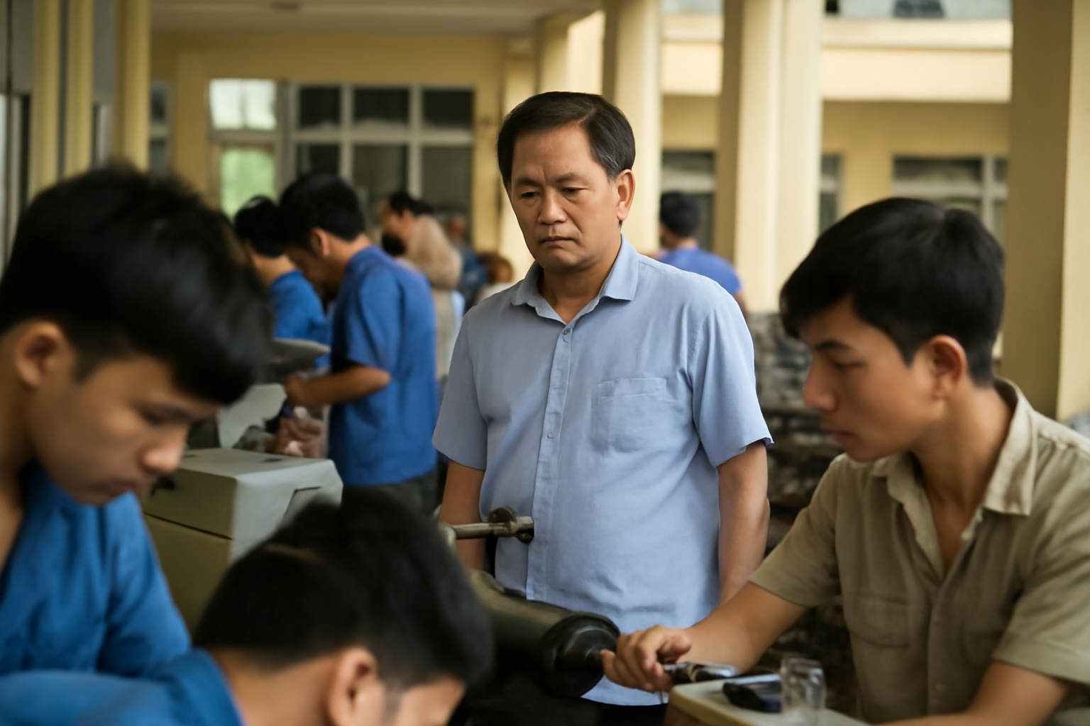 ベトナムの職業訓練校が定員41%増、大学離れ現場で何が？