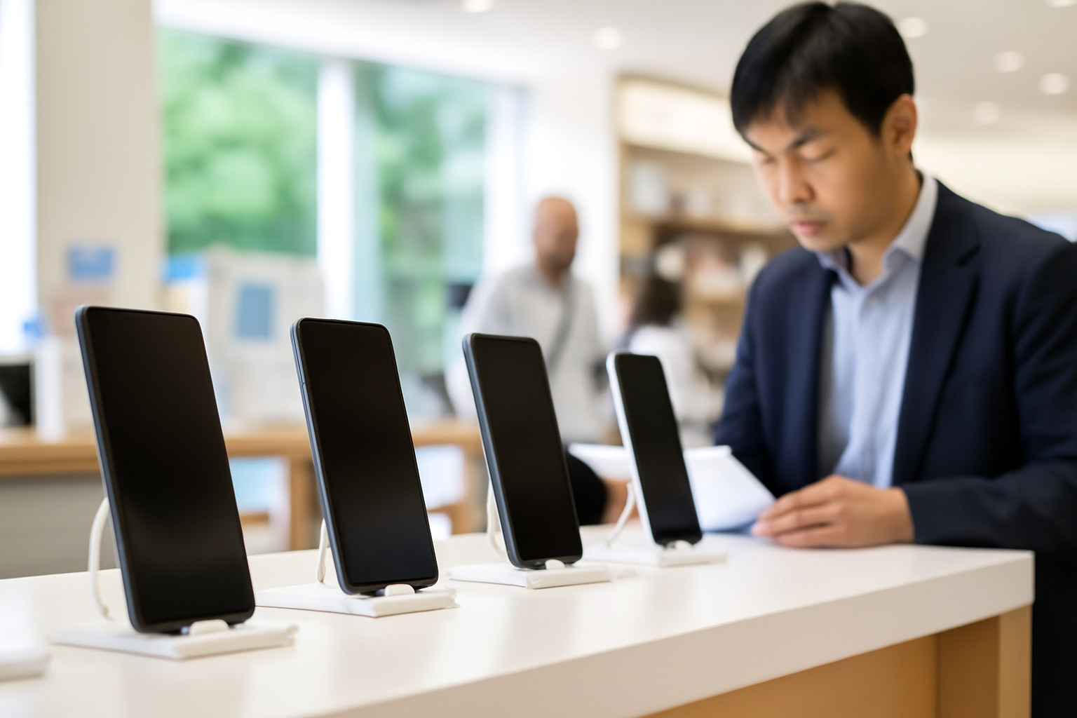 国内スマホ出荷20.8万台、半減ペースにメーカーも絶句やろ