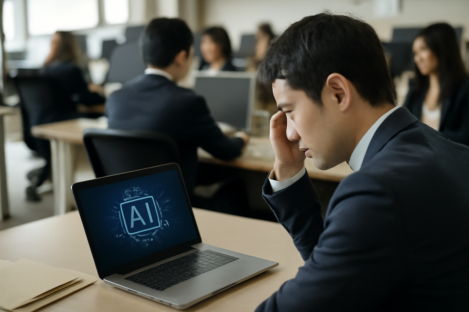 中小企業のAI導入、半数が個人止まりって何やってんの