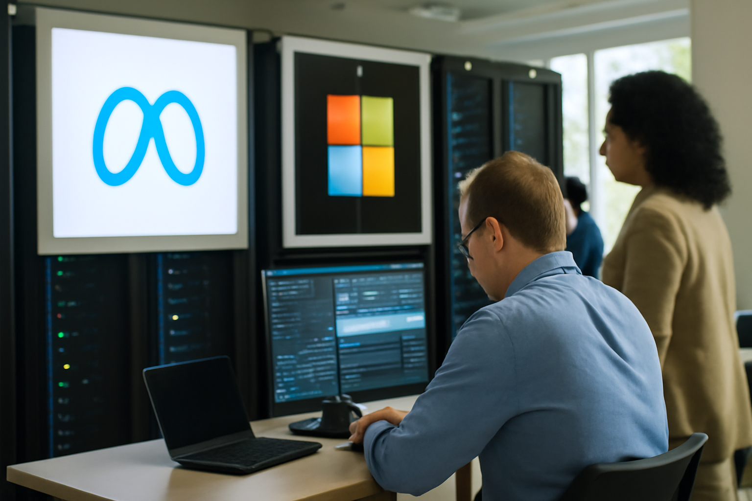 MetaがMicrosoftのAI大量発注、結局大手で回してるだけやん