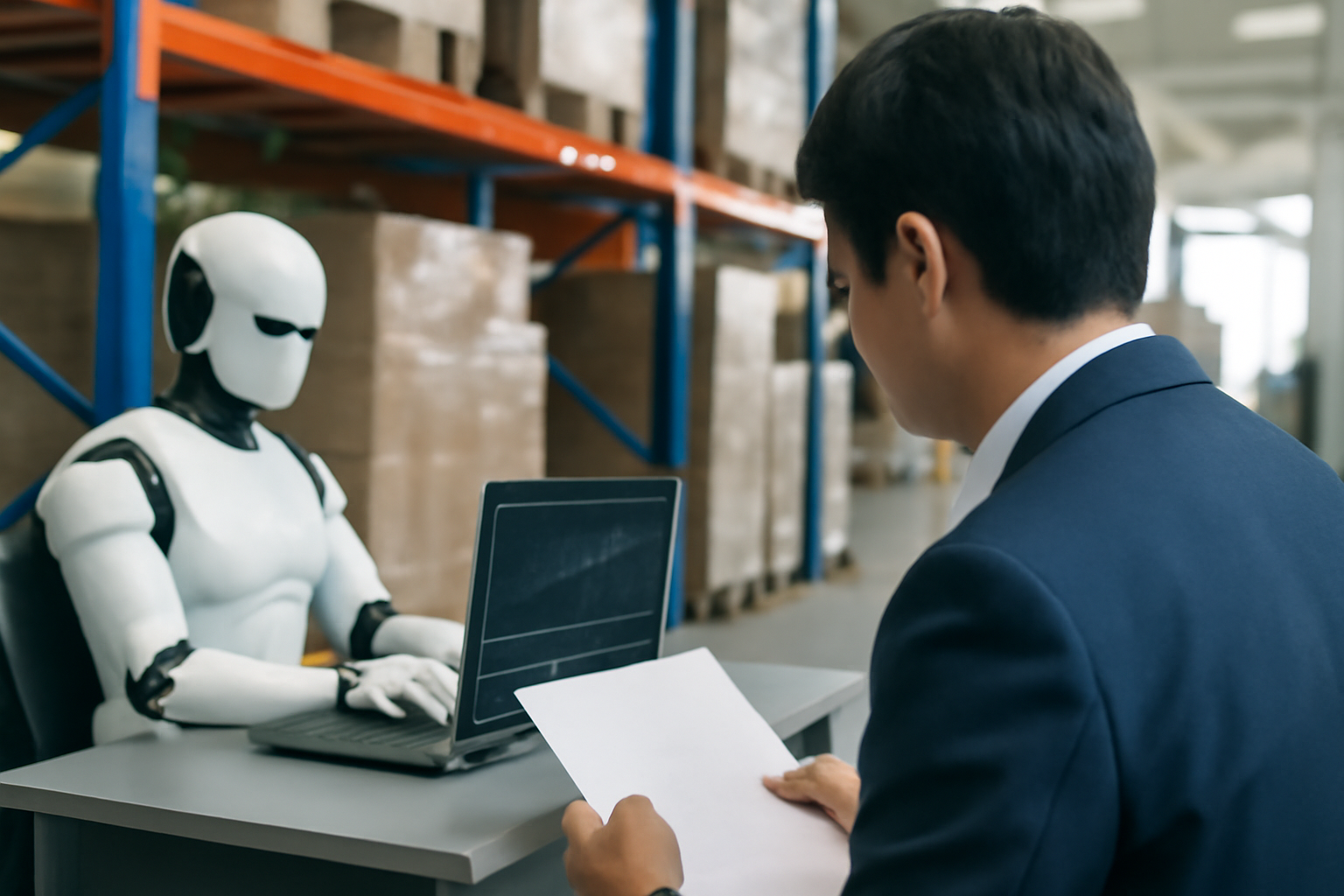 物流機器メーカーの営業にAI、受注率15ポイント増で人間涙目