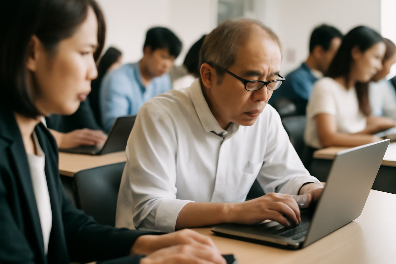リノベ会社のAIグループワーク、60代もChatGPTに全集中かよ