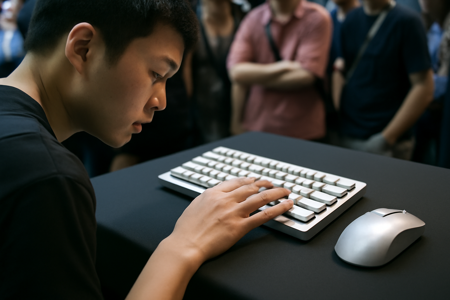 アルミ削り出しキーボード発表、手汗で即バレるやん