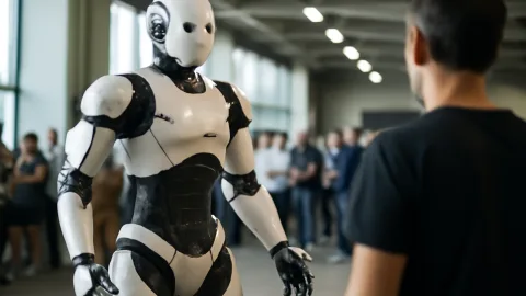 ロボット開発企業の新型、全身AI制御で現場は指先まで筋トレかよ