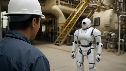 ロボット×AIで発電所巡回、中国電力の点検員どこいった？