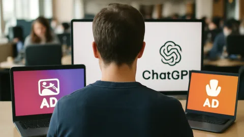 ChatGPT広告で競合AI締め出し、ガチの縄張り争いきたー