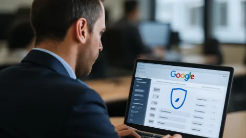 Google広告の認証申請がアカウント内で完結、担当者また1タブ増えたな