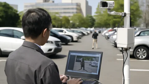 日本電気の降車検知AI、駐車場で人間カウントして管理人減る未来？