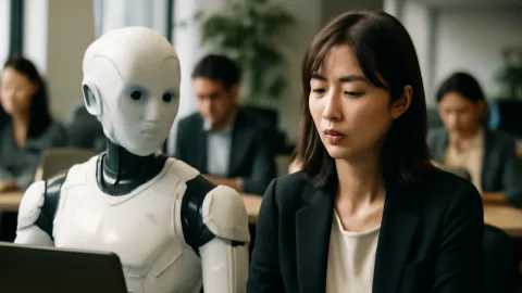 AIが働く組織って…人事部、君も2週間でAIに？