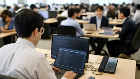 銀行の基幹システムに生成AI導入、工数4割減で現場ざわつくやろ