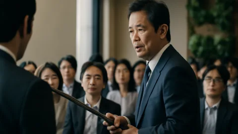 言葉が武器？経営者の剣道大会じゃないぞ
