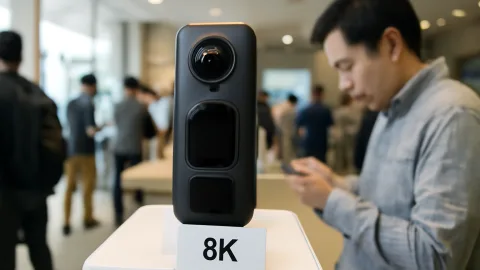 8K360度カメラ新発売、値札も8Kで笑うしかない