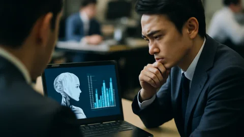 営業部門にAI入れたら成績まで分析される時代、始まるwww