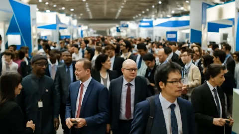 台湾AI展示会5万人集結、各国代表多すぎて国連かよ