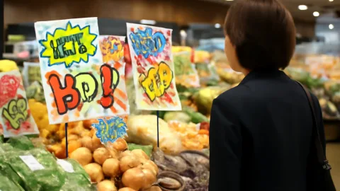 高級スーパーの大阪初出店、POPで勝てると思った理由www