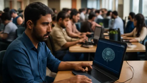 インド企業のAI開発拡大、500件納品で人海戦術ギア上げすぎ