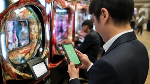 ギャンブル業界向けキャッシュレスアプリ、LINE一通で訴訟とか台パン不可避
