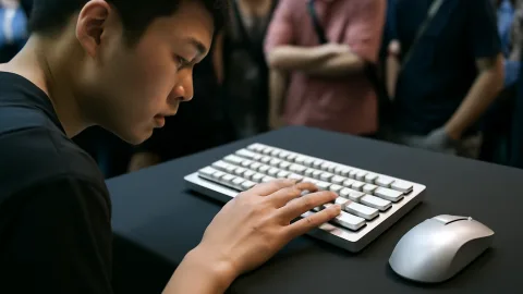 アルミ削り出しキーボード発表、手汗で即バレるやん